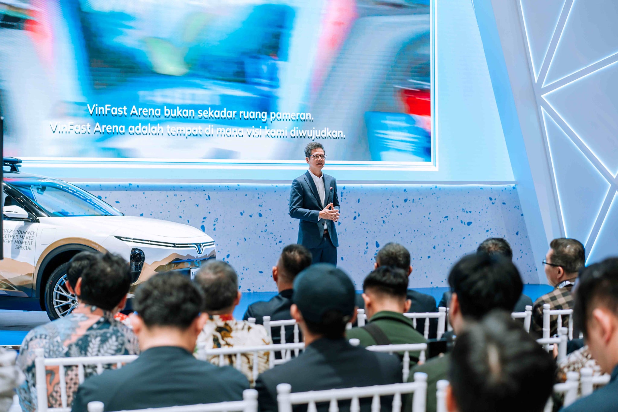 VinFast mang đến GIIAS 2026 dải ô tô điện cùng loạt chính sách hấp dẫn cho khách hàng Indonesia